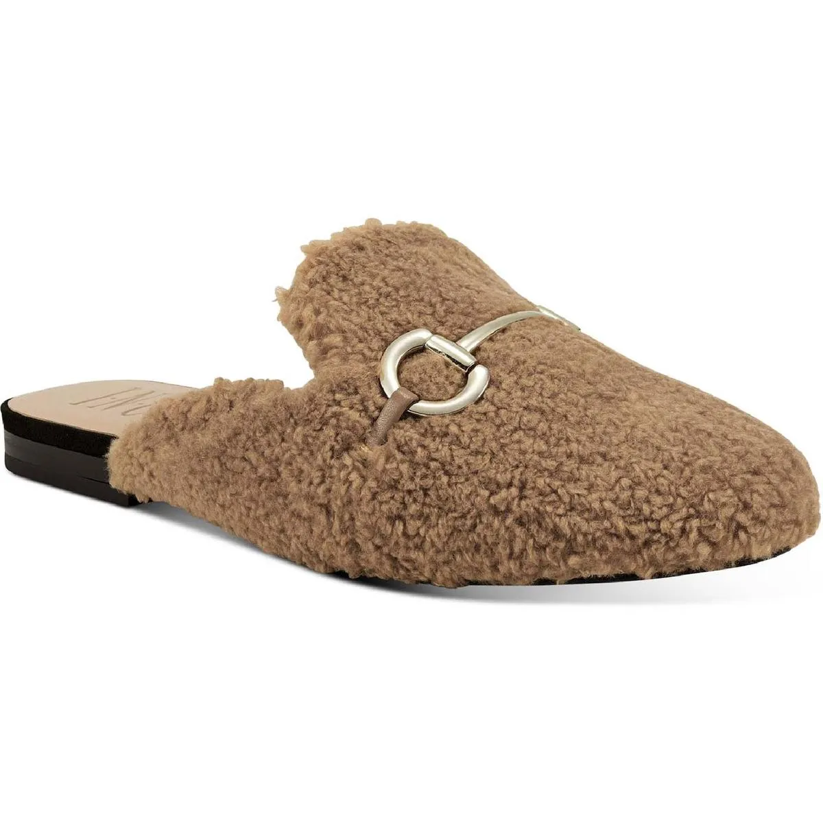 INC Womens Gineen Faux Shearling Slip On Mules