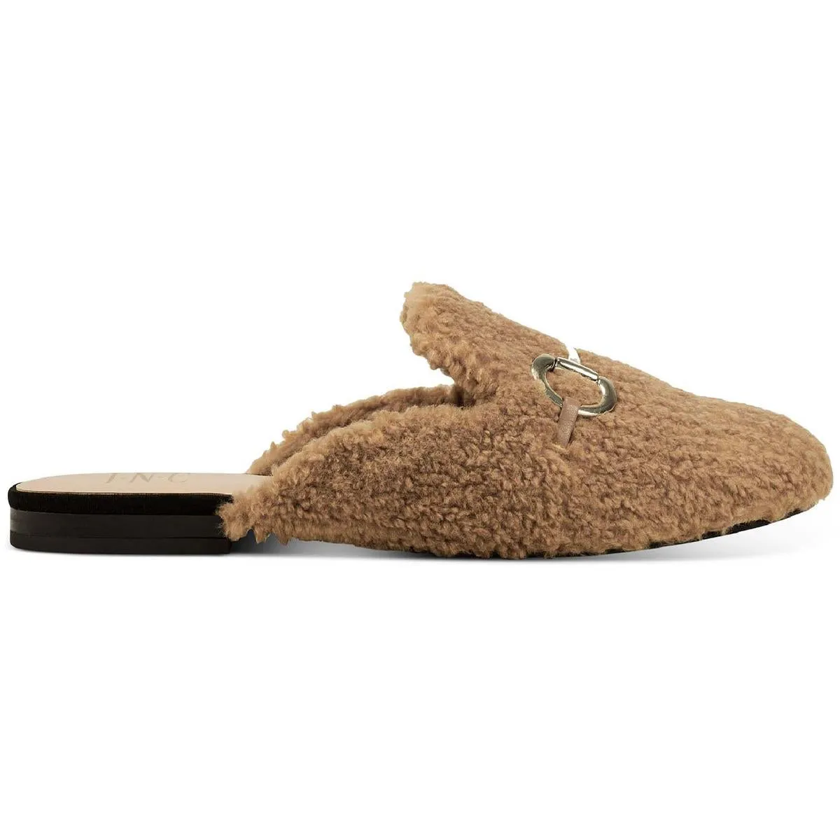 INC Womens Gineen Faux Shearling Slip On Mules