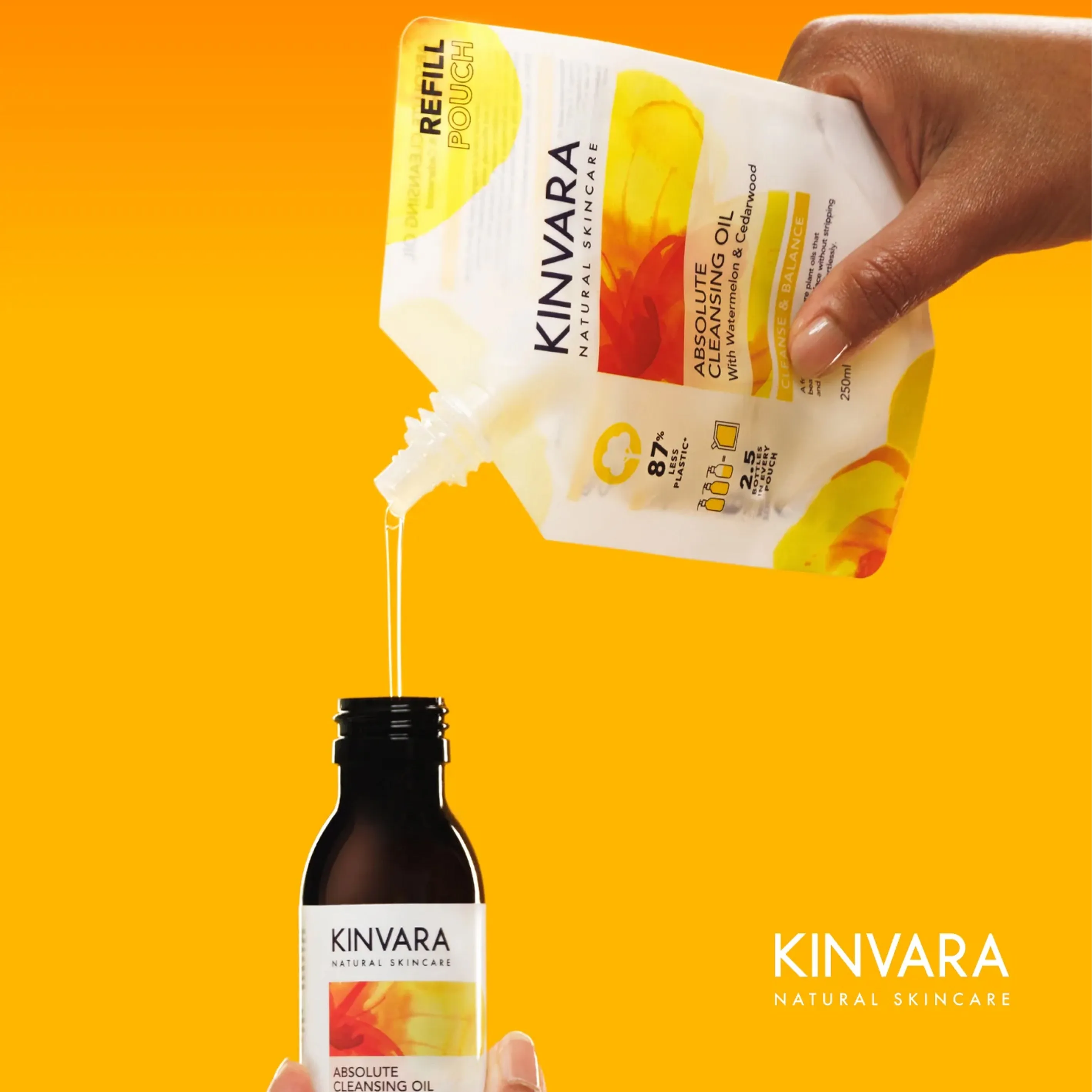 Kinvara Skincare Absolute Cleansing Oil Refill Pouch