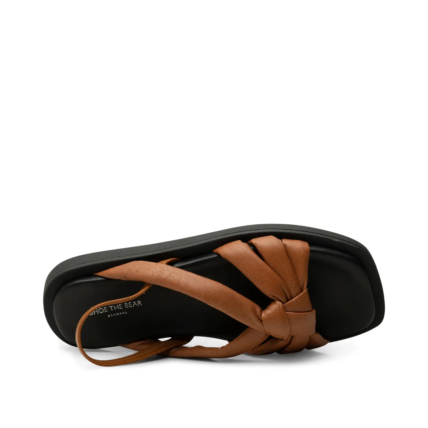 Krista slingback sandal leather - TAN