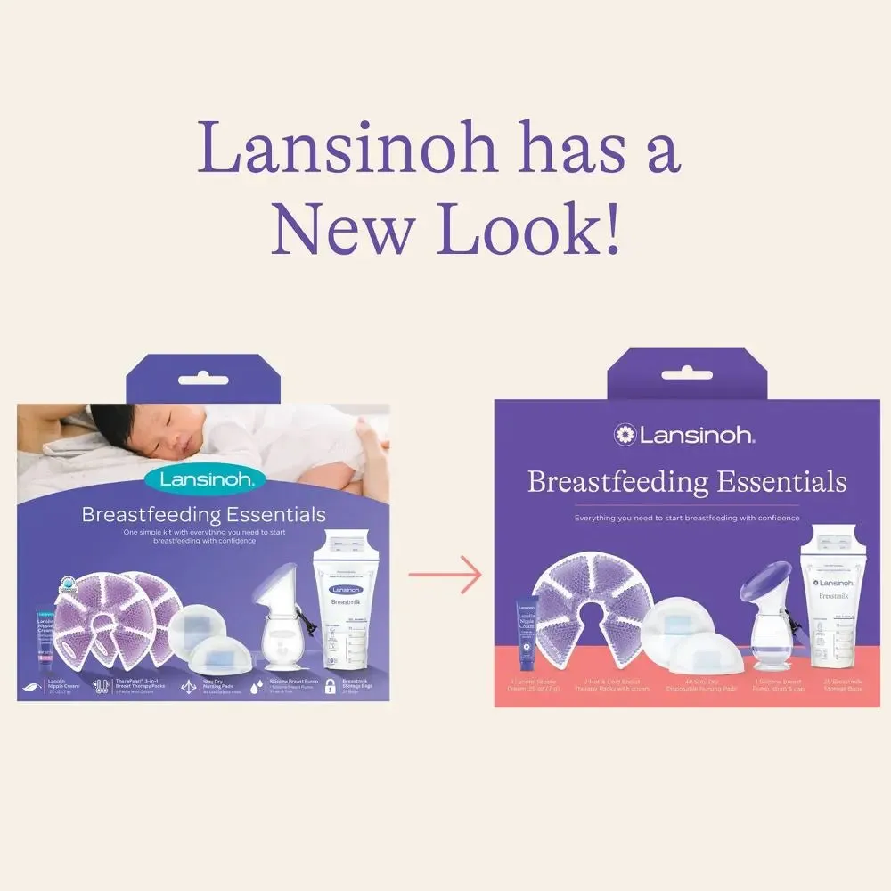 Lansinoh Breastfeeding Essentials Kit for Nursing Moms