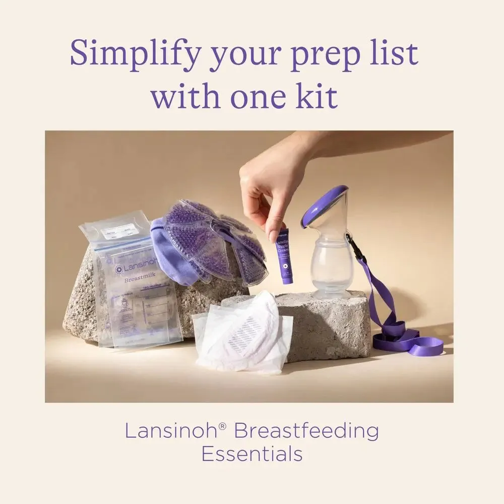 Lansinoh Breastfeeding Essentials Kit for Nursing Moms