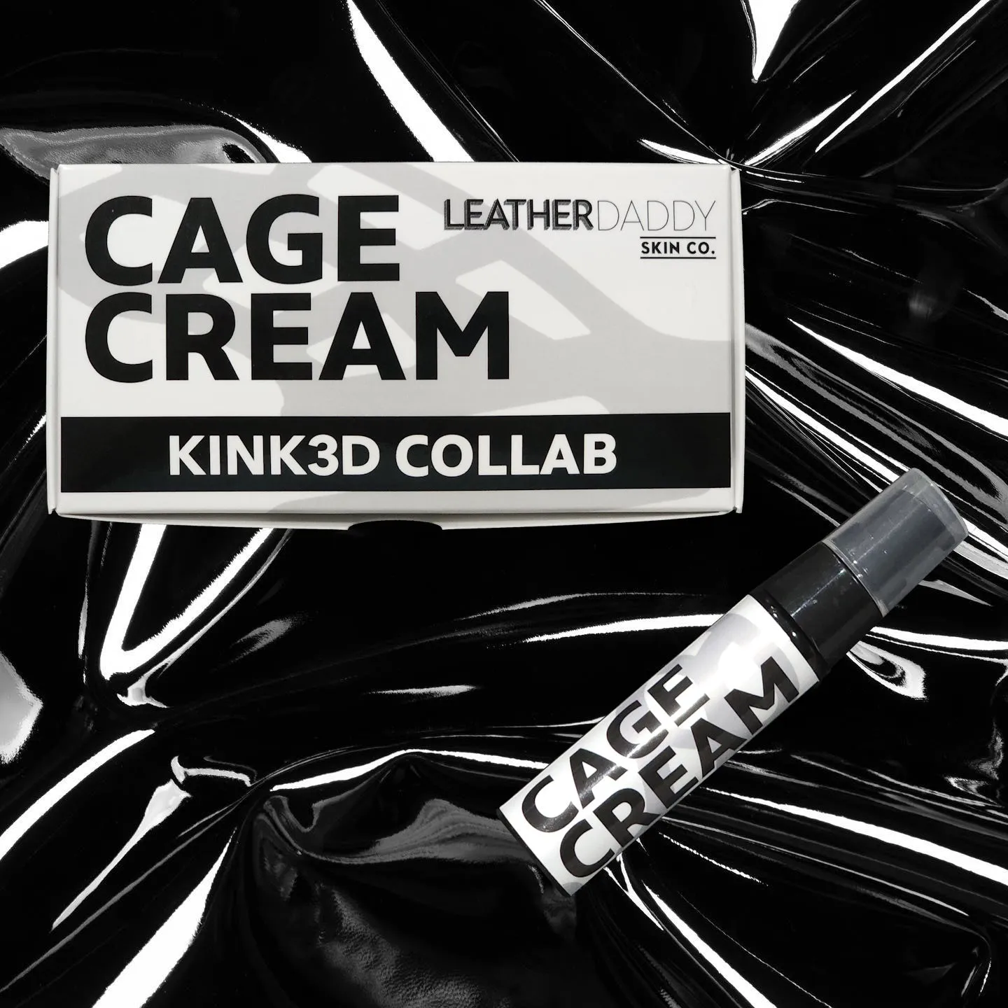 LeatherDaddy Skin Co - Cage Cream - A KINK3D Collab