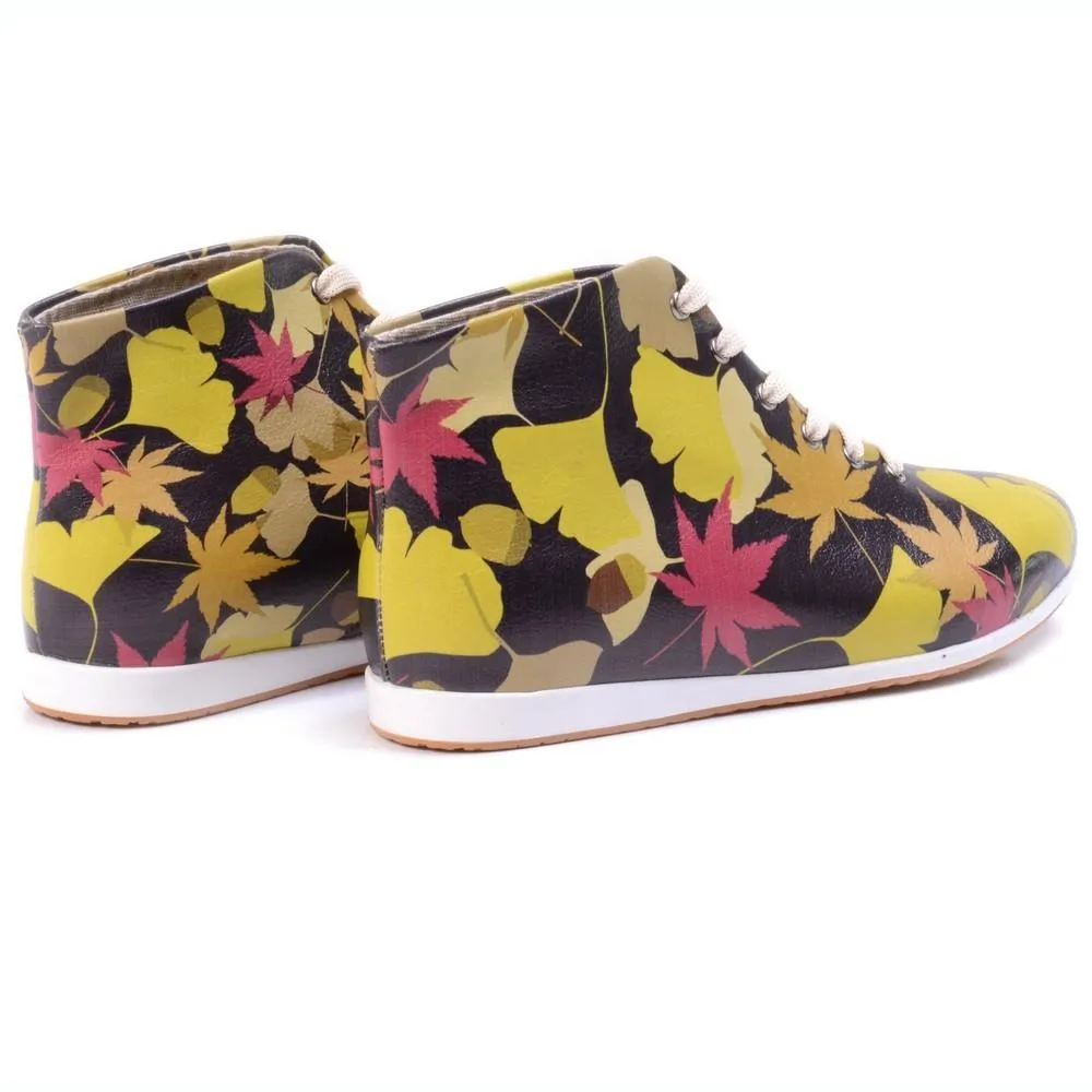 Leaves Short Boots LND1134