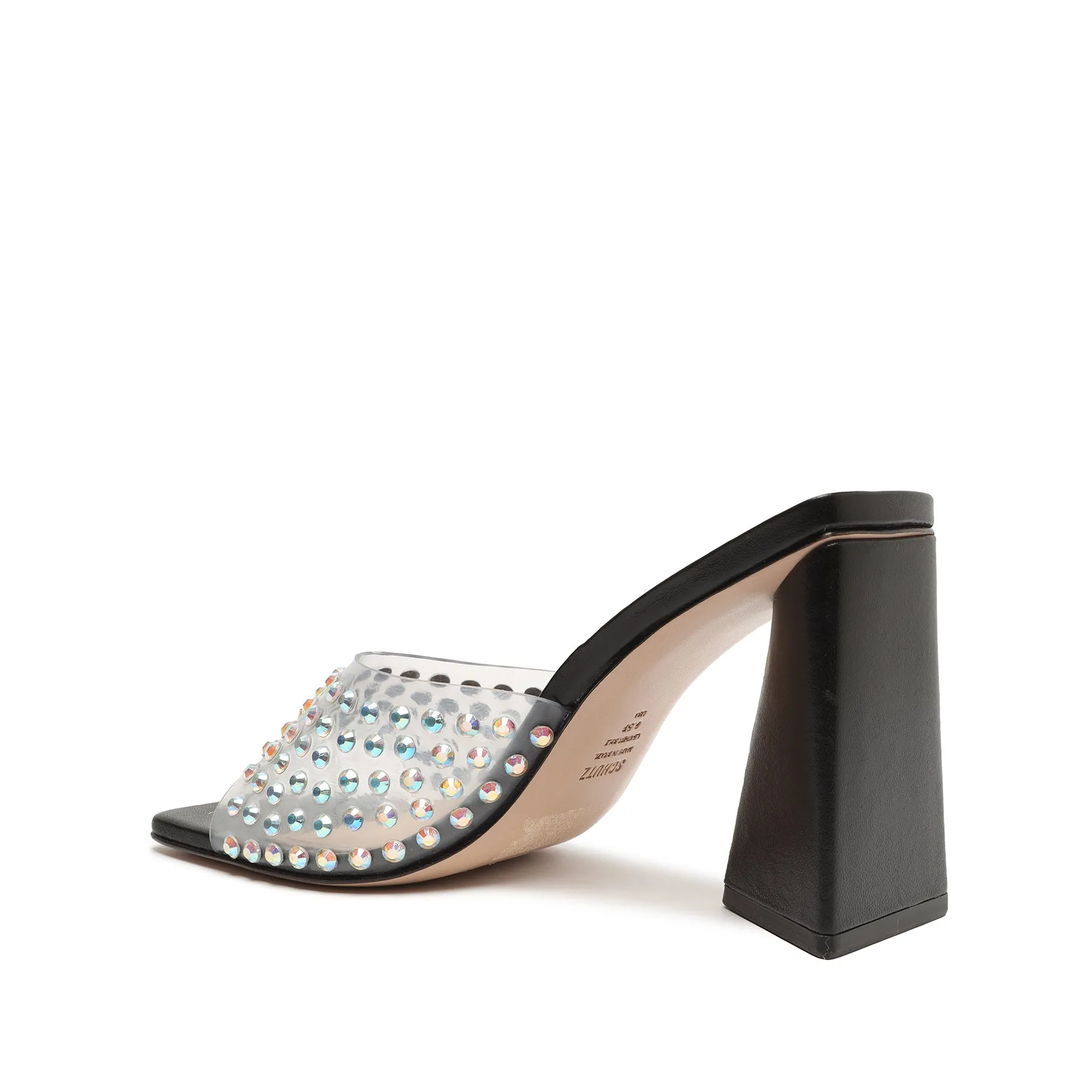 Lizah Crystal Vinyl Sandal