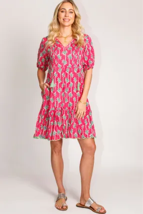 Lula Life Palm Cove Dress Melon