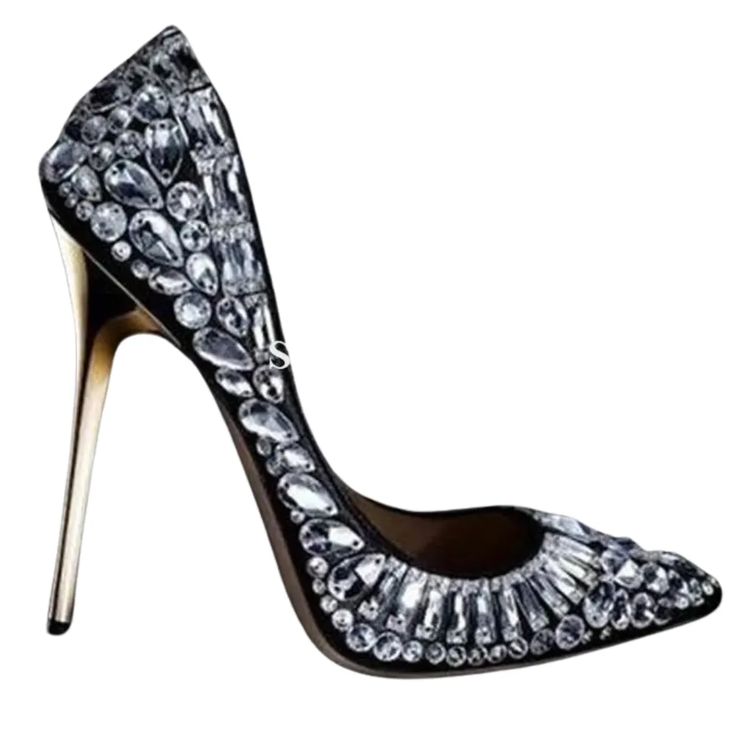 Luxury Rhinestone Pumps