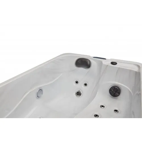 Luxury Spas - Studio Series Cashmere 2-Person Cloud Gray Hot Tub WS-790-CG