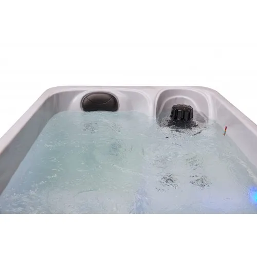 Luxury Spas - Studio Series Cashmere 2-Person Cloud Gray Hot Tub WS-790-CG