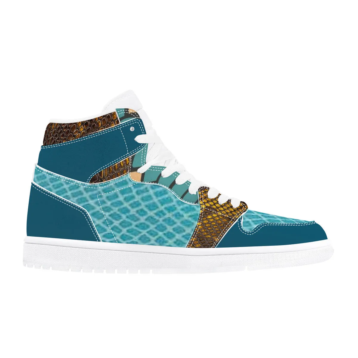 Majestic Blue | High Top Customized | Shoe Zero