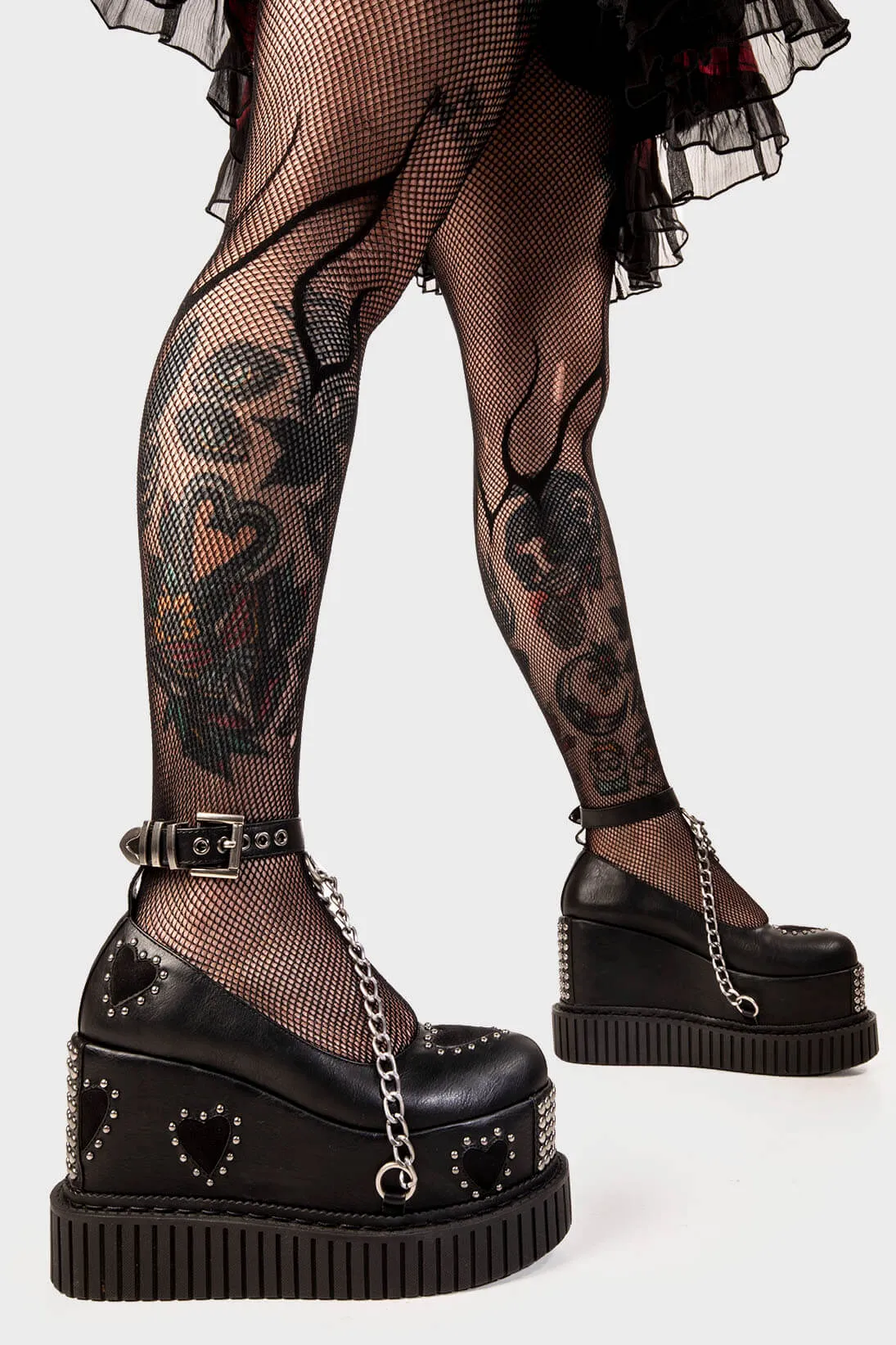 Majesty Chunky Platform Creeper Shoes