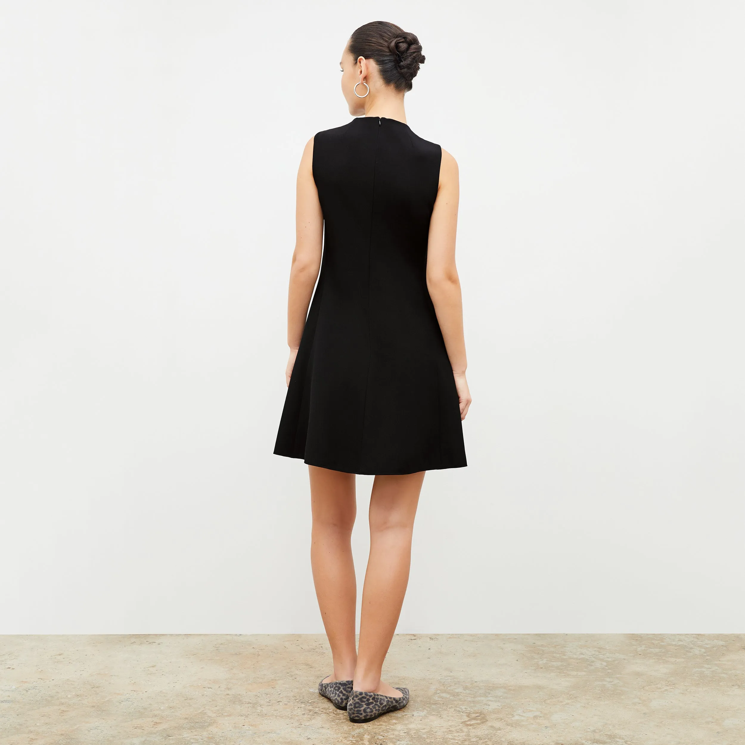 Malala Dress - Recycled WonderTex :: Black