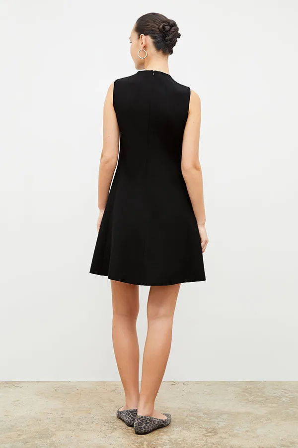 Malala Dress - Recycled WonderTex :: Black