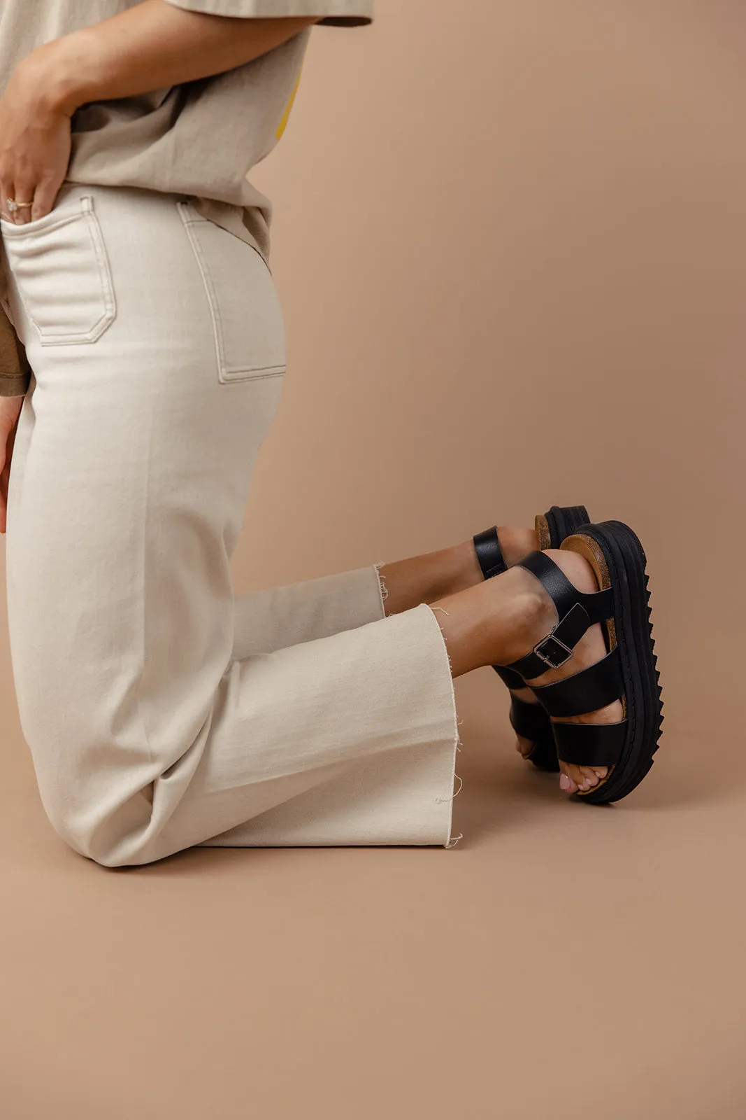 Martita Leather Platform Sandals