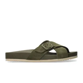 Mephisto Kennie Slide Sandal (Women) - Loden Sandvel