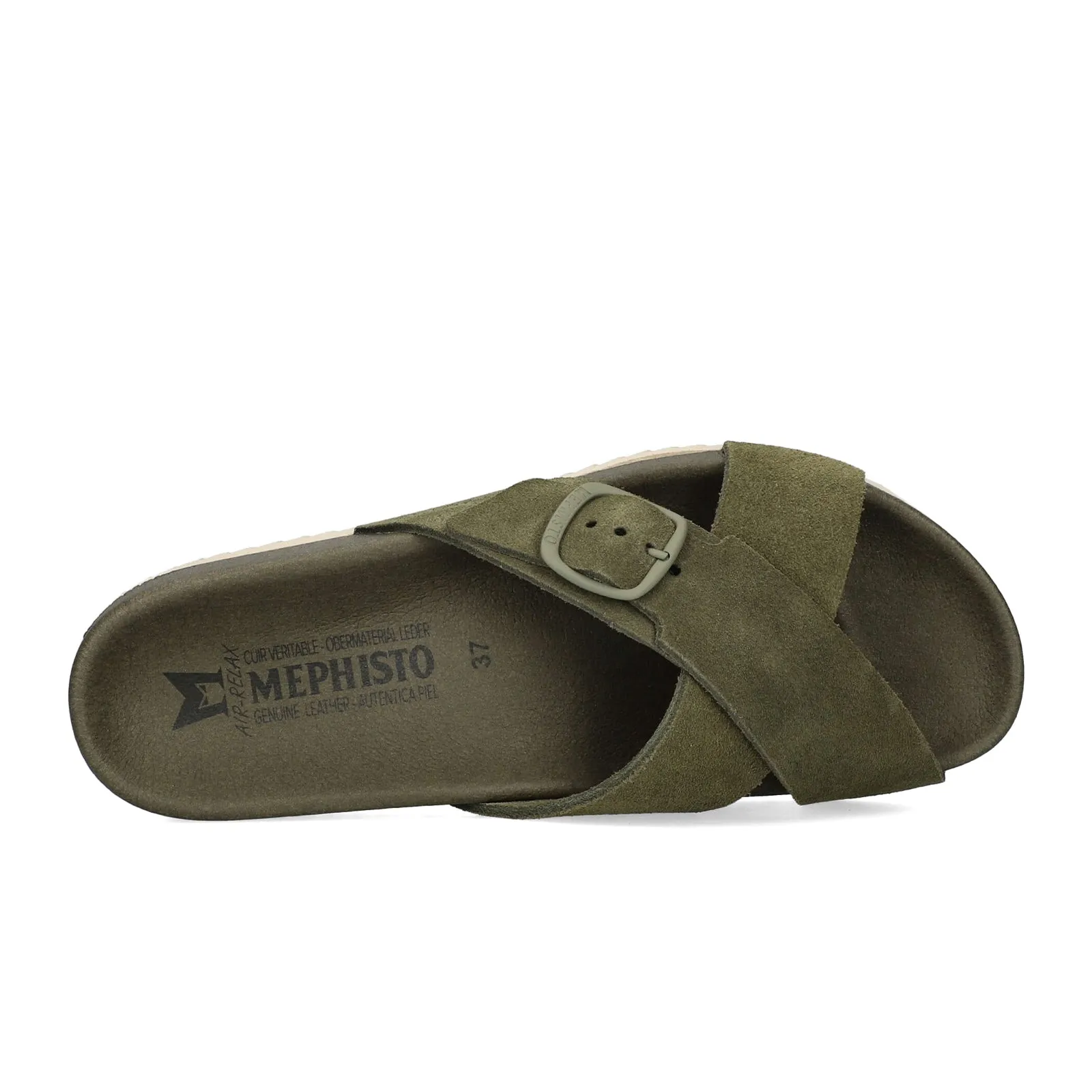 Mephisto Kennie Slide Sandal (Women) - Loden Sandvel