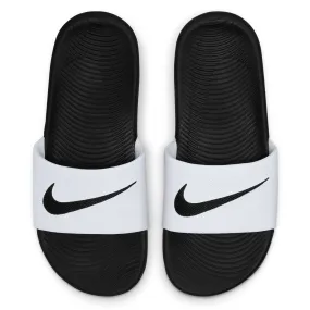 Nike Kawa Kids Slides White/Black