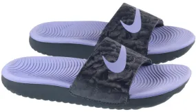 Nike Kids Kawa Slide Thunder Blue Purple Pulse