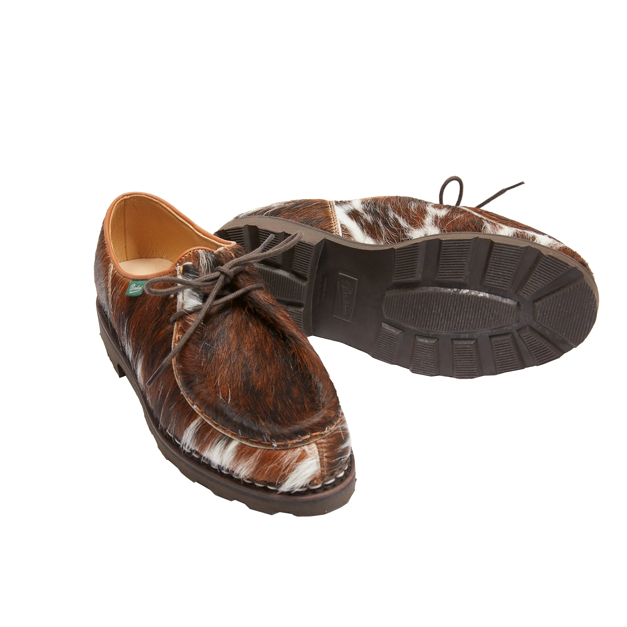 Paraboot Michael Shoe in Marron Poils Vache