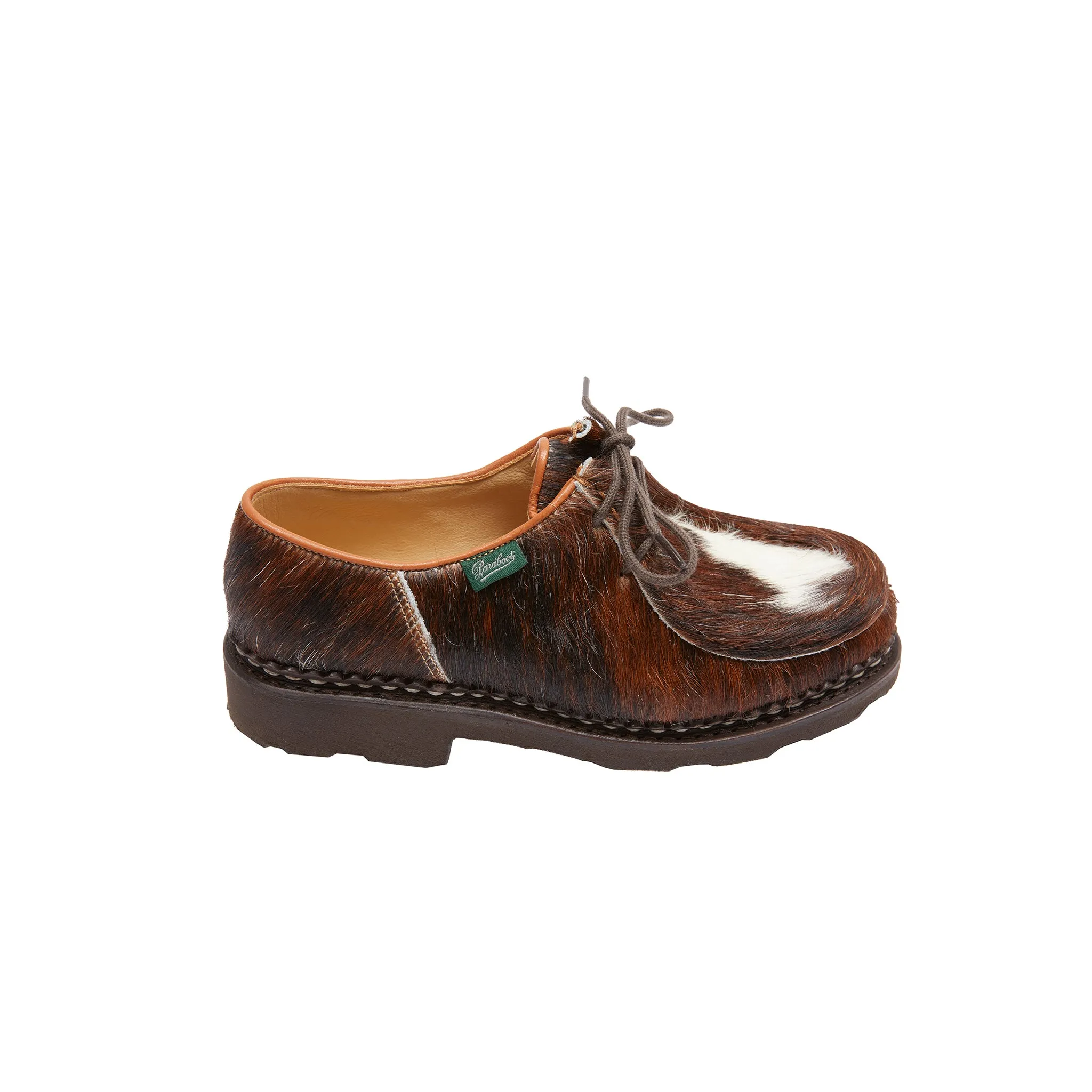 Paraboot Michael Shoe in Marron Poils Vache