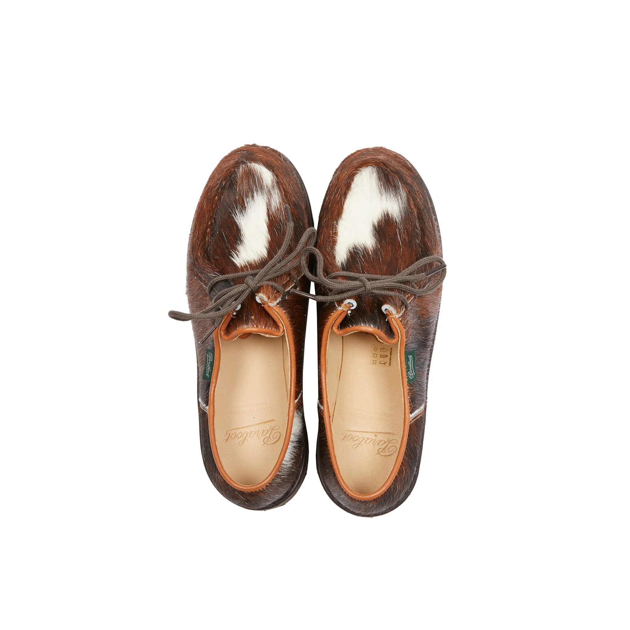 Paraboot Michael Shoe in Marron Poils Vache