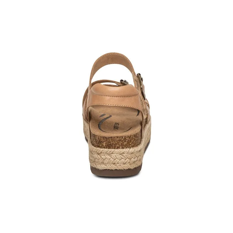 Paula Platform Sandal CAMEL