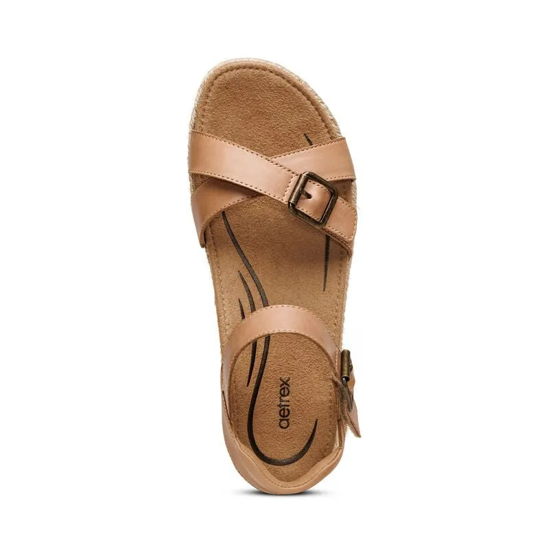 Paula Platform Sandal CAMEL