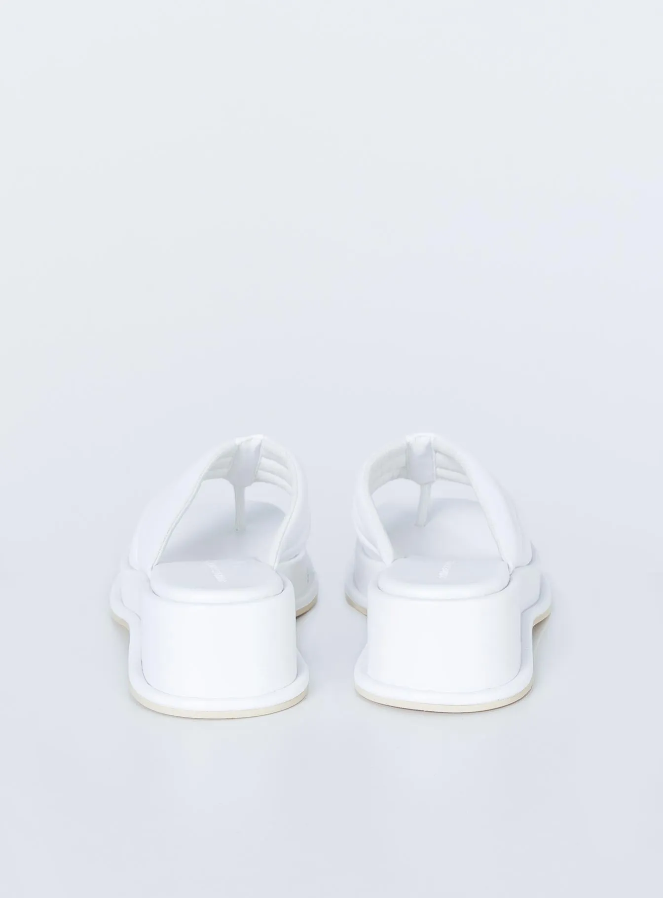 Pump It Up Platforms White