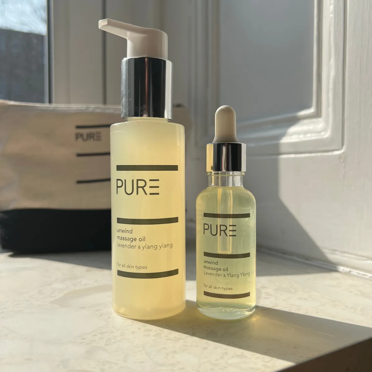 PURE Unwind Massage Oil