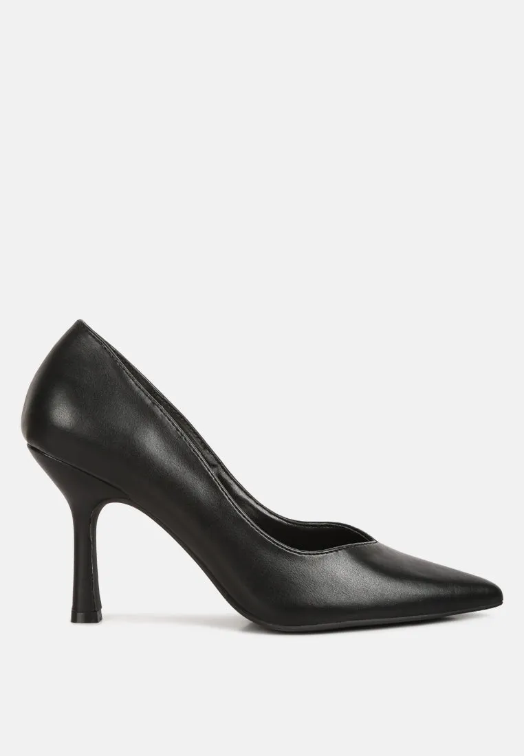 Rarity Point Toe Stiletto Heeled Pumps