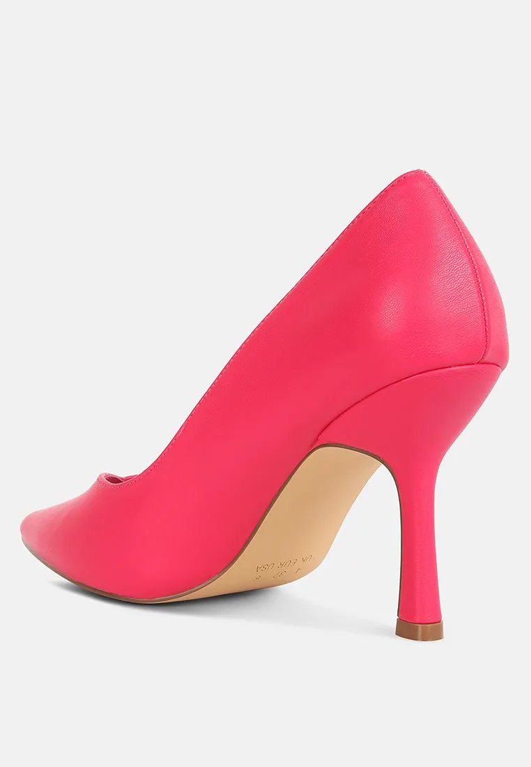 Rarity Point Toe Stiletto Heeled Pumps