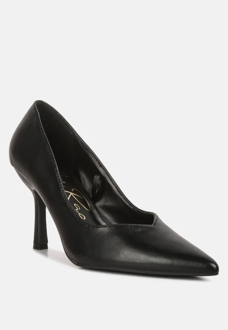 Rarity Point Toe Stiletto Heeled Pumps