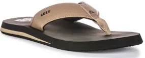 Reef The Layback In Brown Black For Men