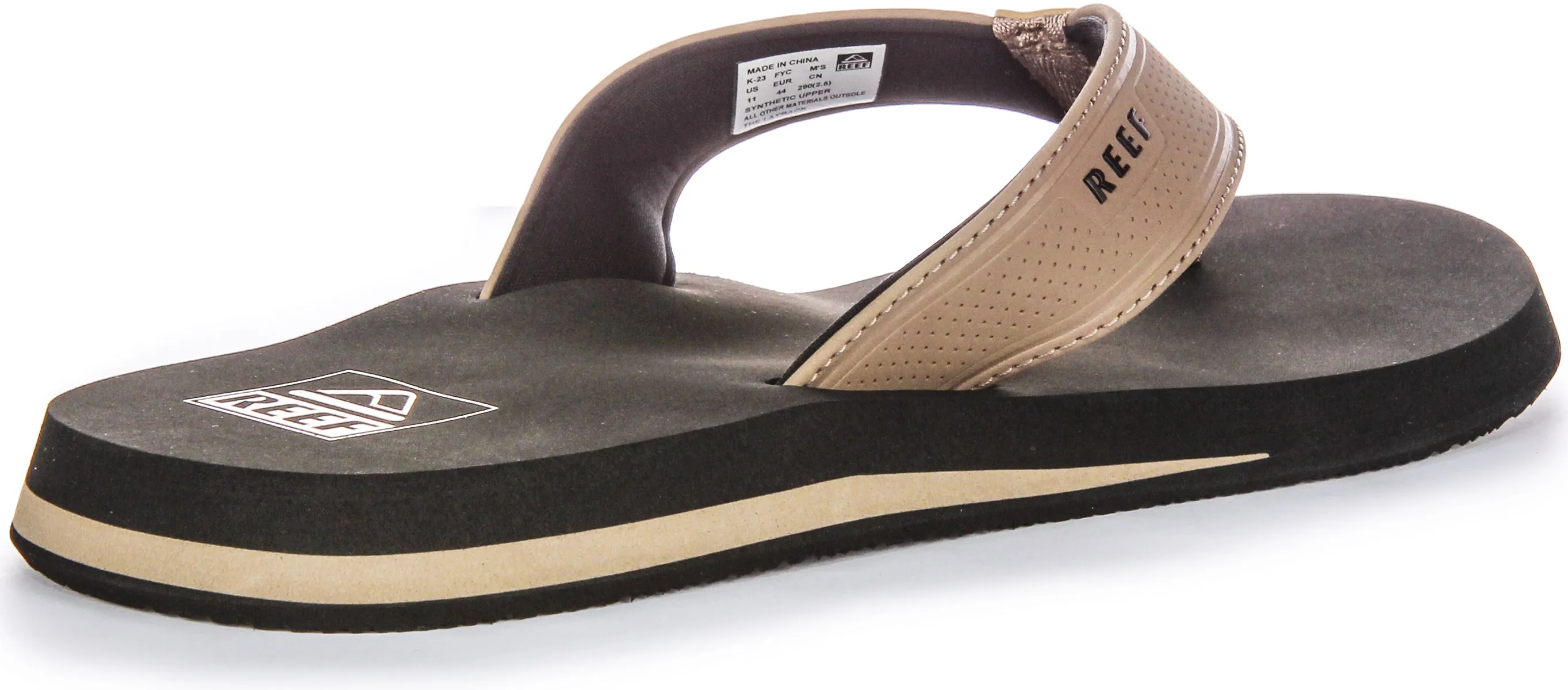 Reef The Layback In Brown Black For Men