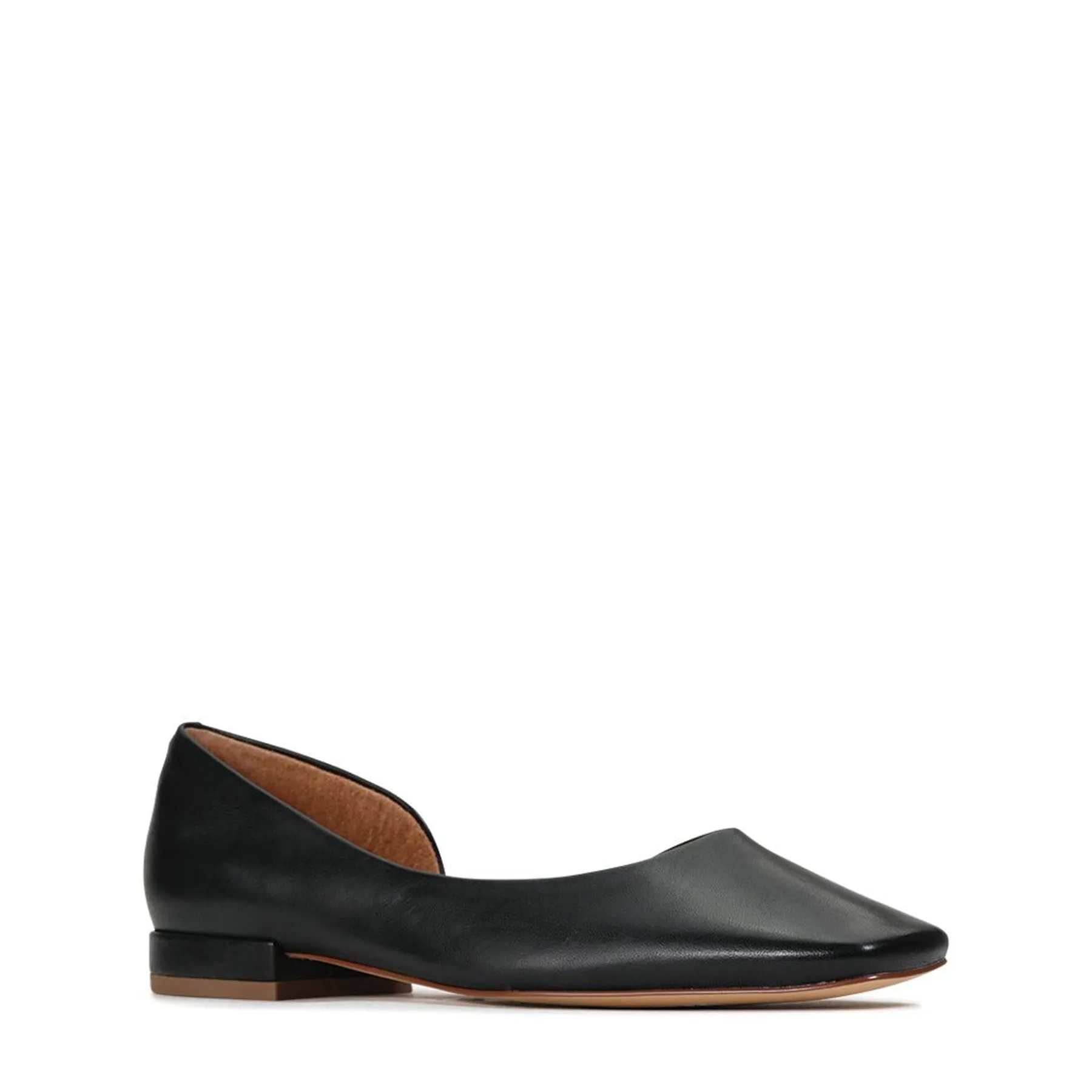 ROCHEL LEATHER BALLET FLATS