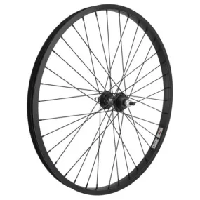 Rr Whl,24X1.75,Bk,Aly,36H 3/8'',Sw,Bk,110Mm,Fw,1S 24'' Alloy Bmx Wheels  Wheels  24''