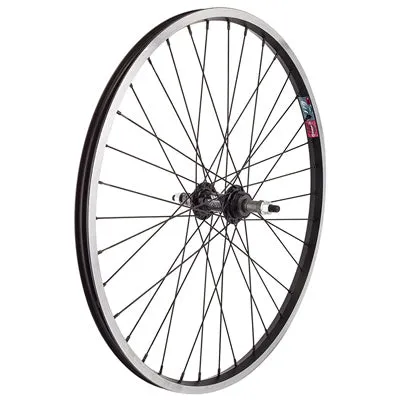 Rr Whl,24X1.75,Bk,Aly,36H 3/8'',Sw,Bk,135Mm,Fw,5-7S 24'' Kids Mtb Wheels  Wheels  24''