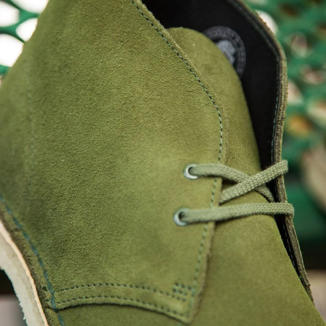 [Sage Green] - Flat Woven Shoelaces