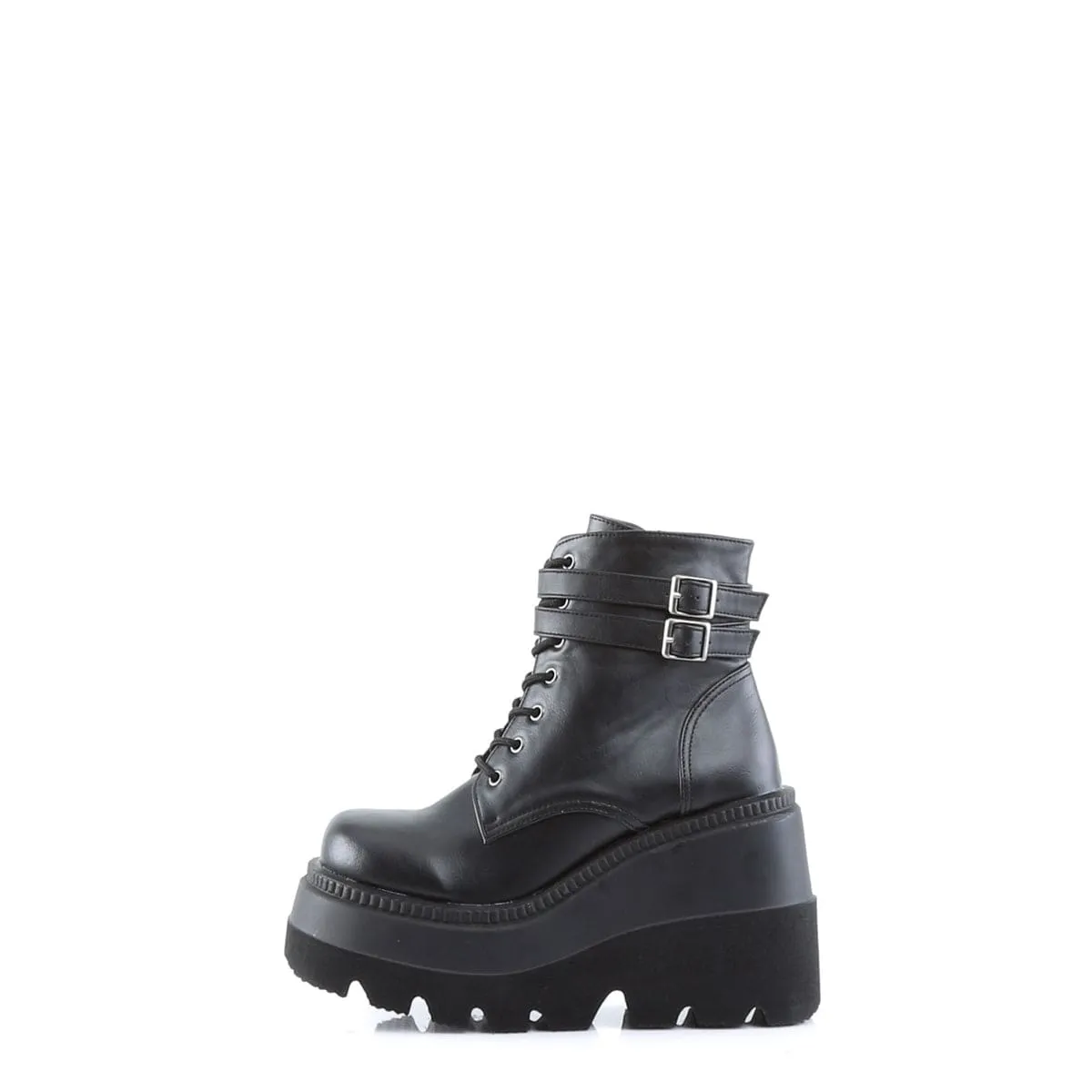 SHAKER-52 Black Vegan Leather