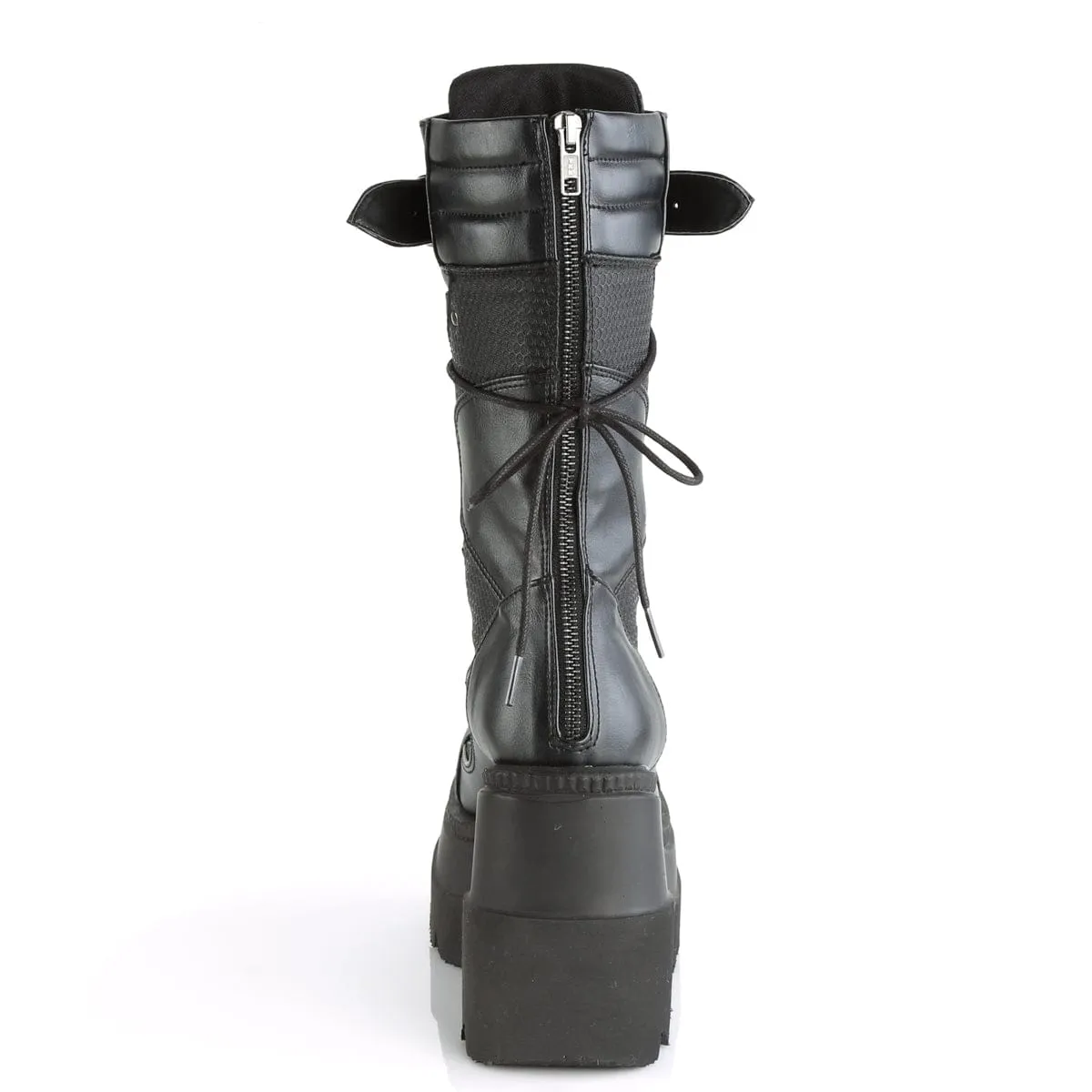 SHAKER-70 Black Vegan Leather