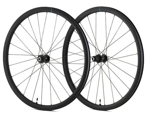 SHIMANO RS710 C32 Carbon Wheelset Black Centerlock Tubeless