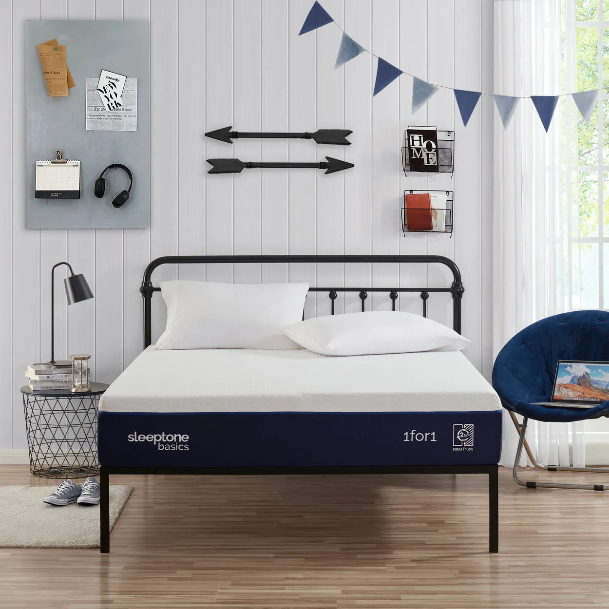 Sleeptone Basics 10.5'' Foam Mattress-Cal King