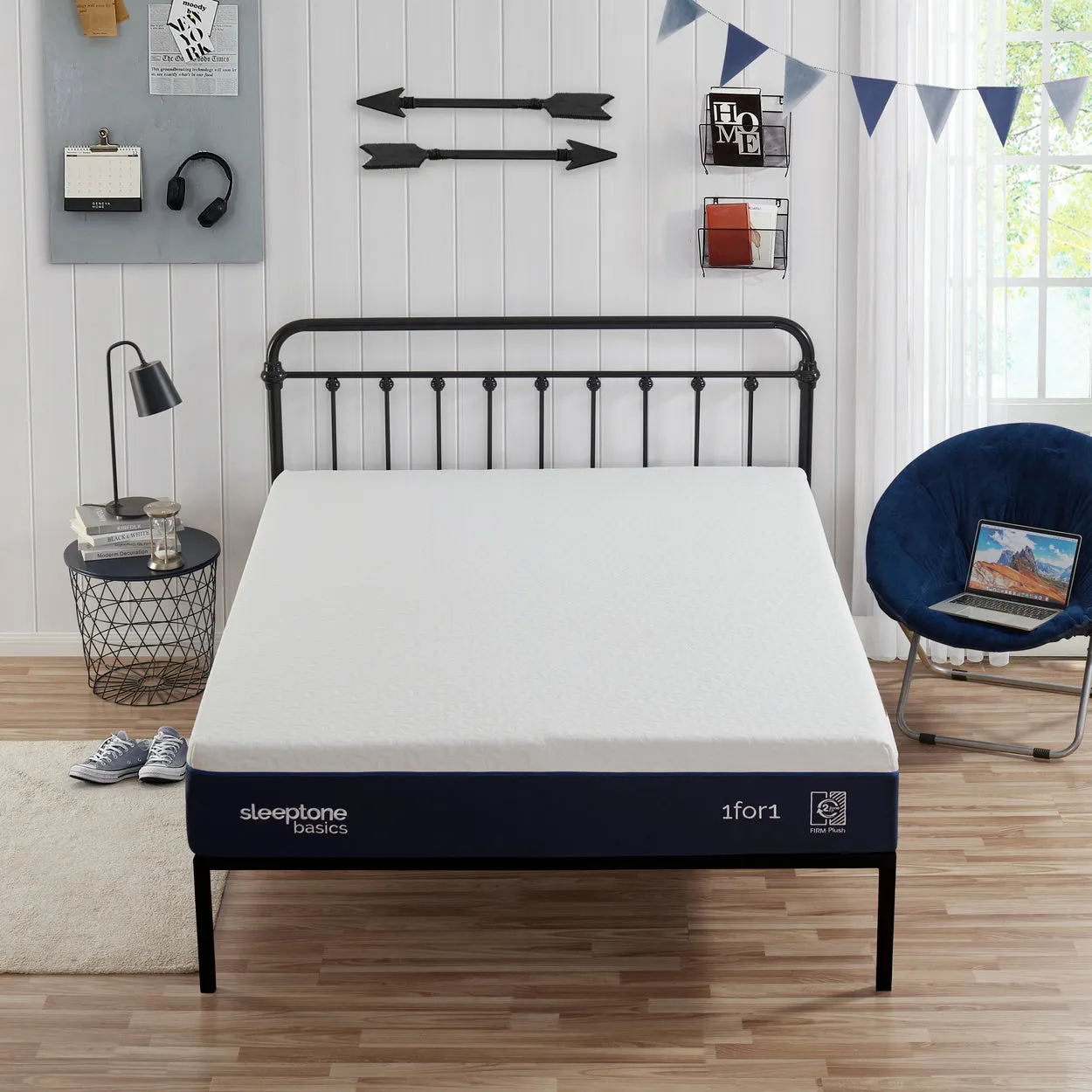 Sleeptone Basics 10.5'' Foam Mattress-Cal King