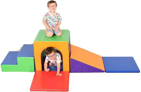 Soft Play Mountain Tunnel and Slide