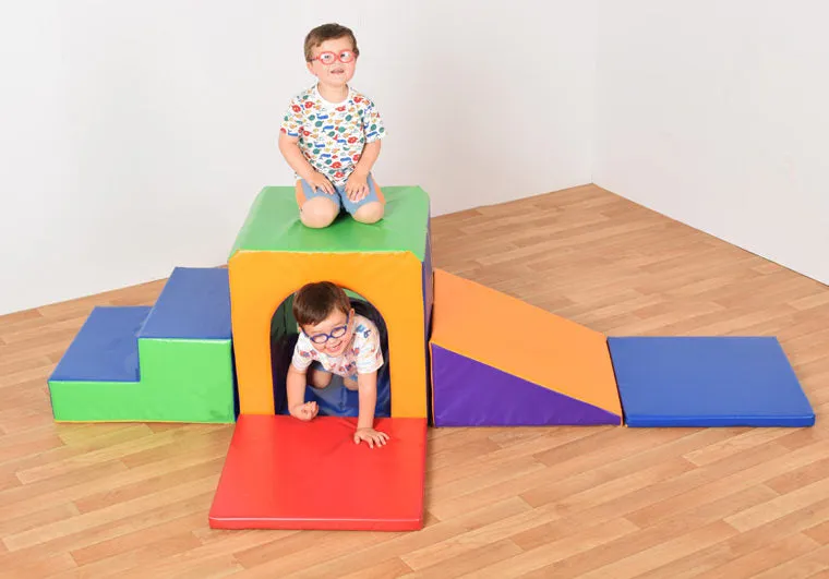 Soft Play Mountain Tunnel and Slide