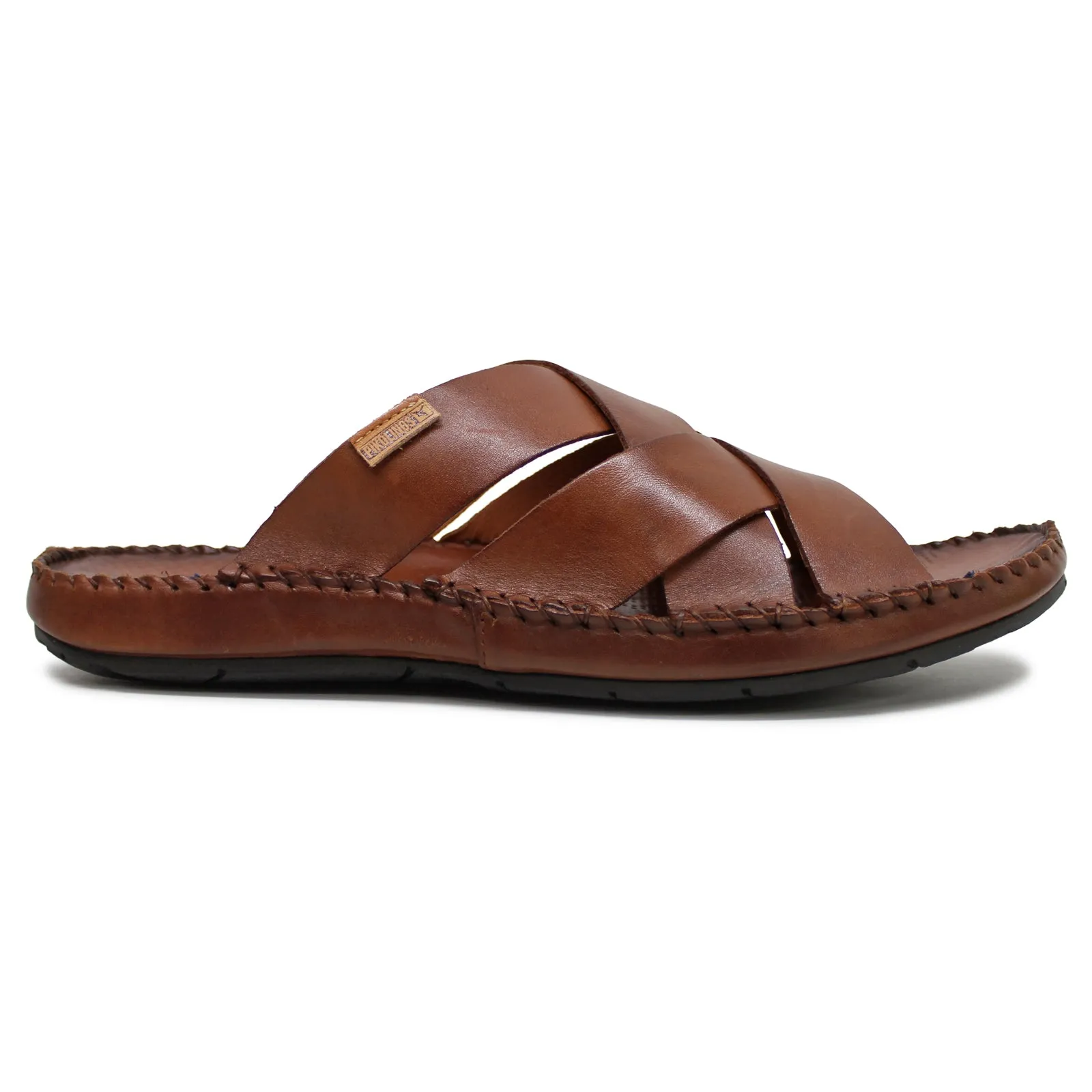 Tarifa Leather Men's Open Back Sandals