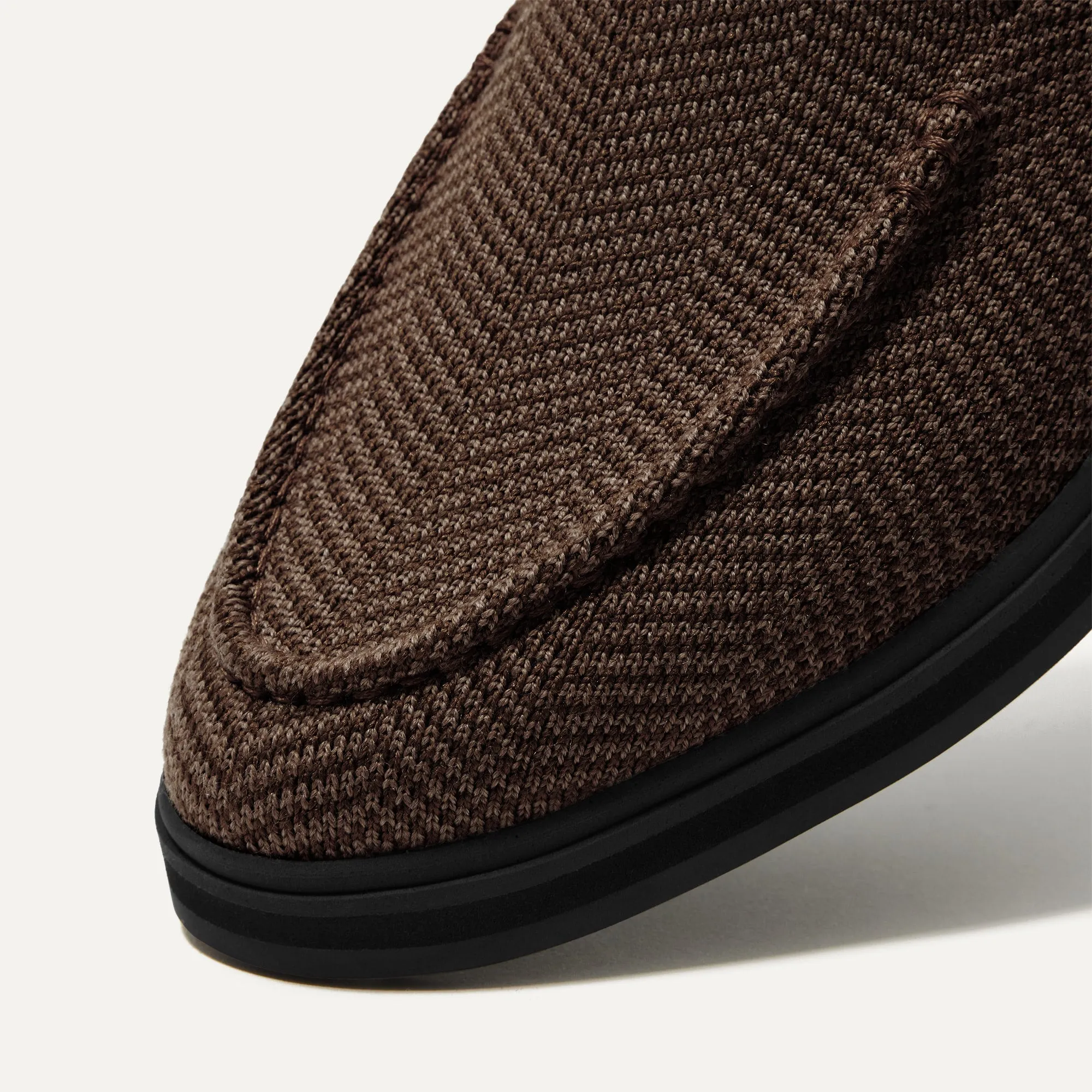 The Lug Loafer - Brown Herringbone