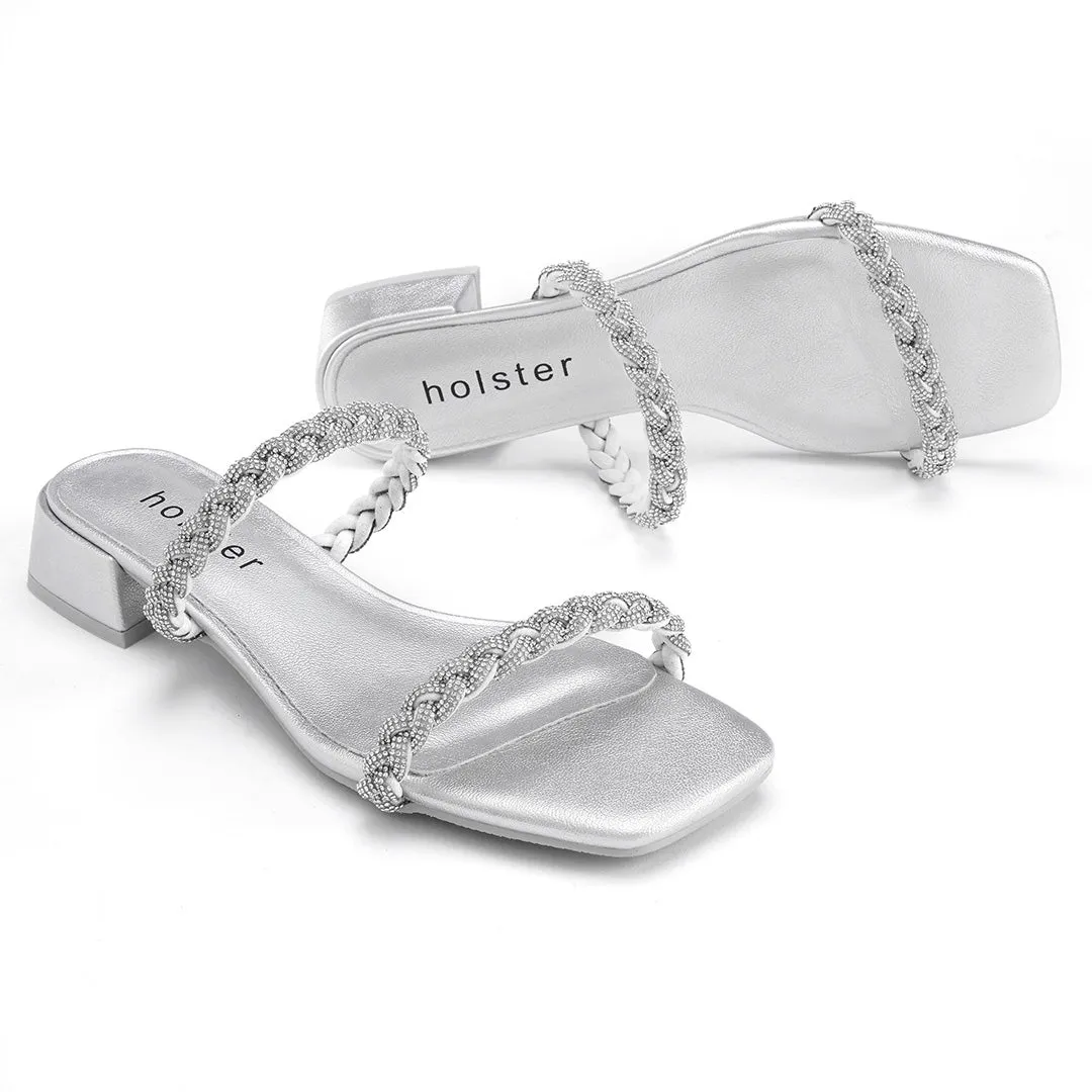 Tiana Heel - Silver