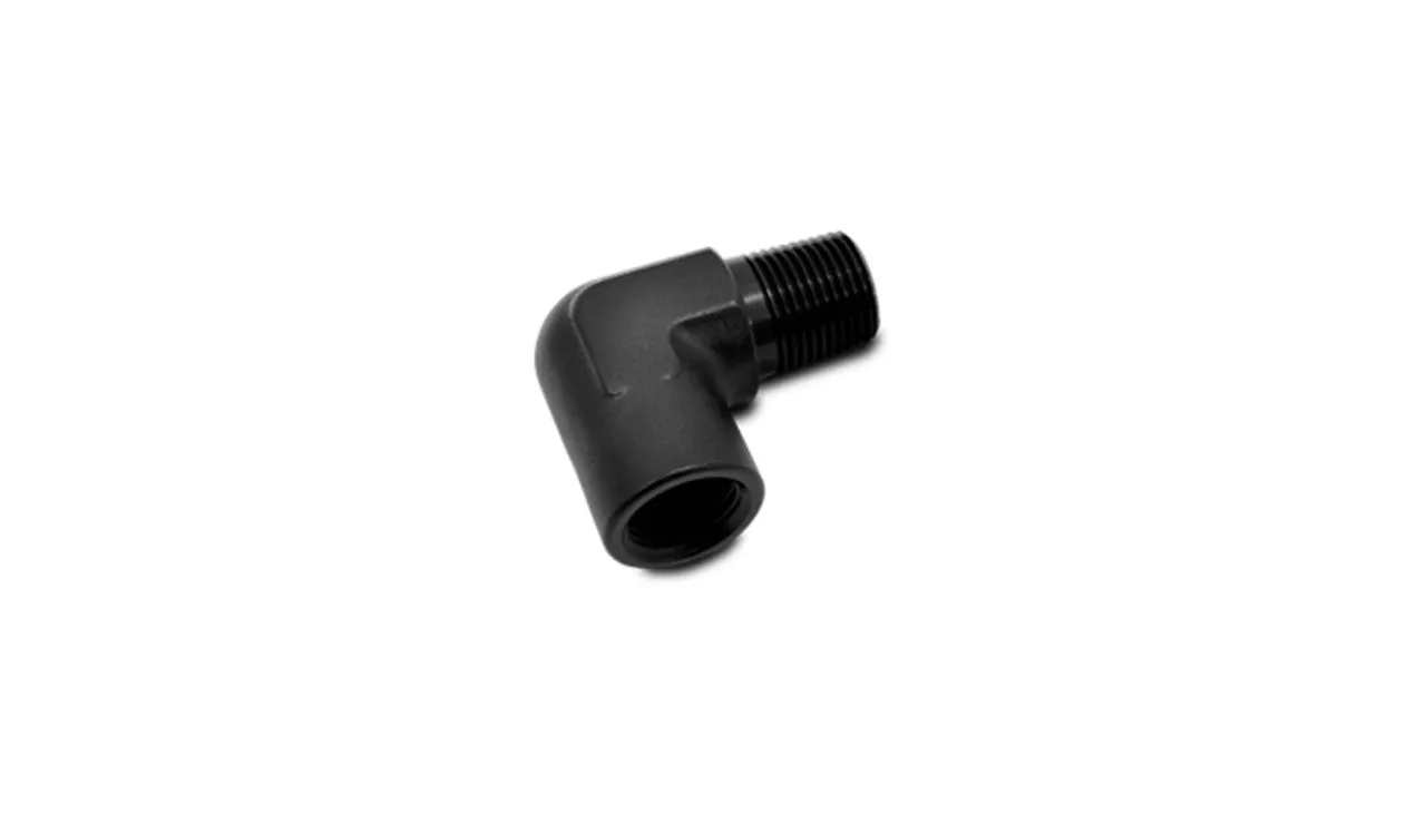 Vibrant Female to Male NPT 90 Degree Adapter Fitting; Size: 3/8" NPT - 11342