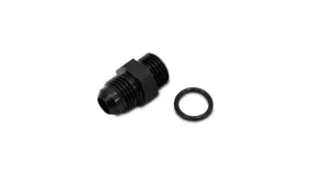 Vibrant Male AN Flare to Male ORB Straight Adapter -10AN Male AN Flare x -12AN Male ORB - 16837